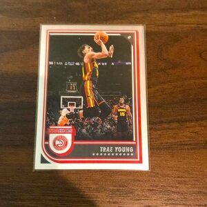 2022 Panini NBA hoops Trae Young card